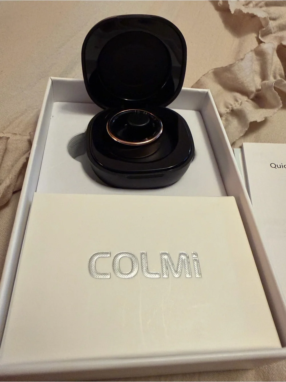 COLMI NWT Smart Ring in Rose Gold Size 7